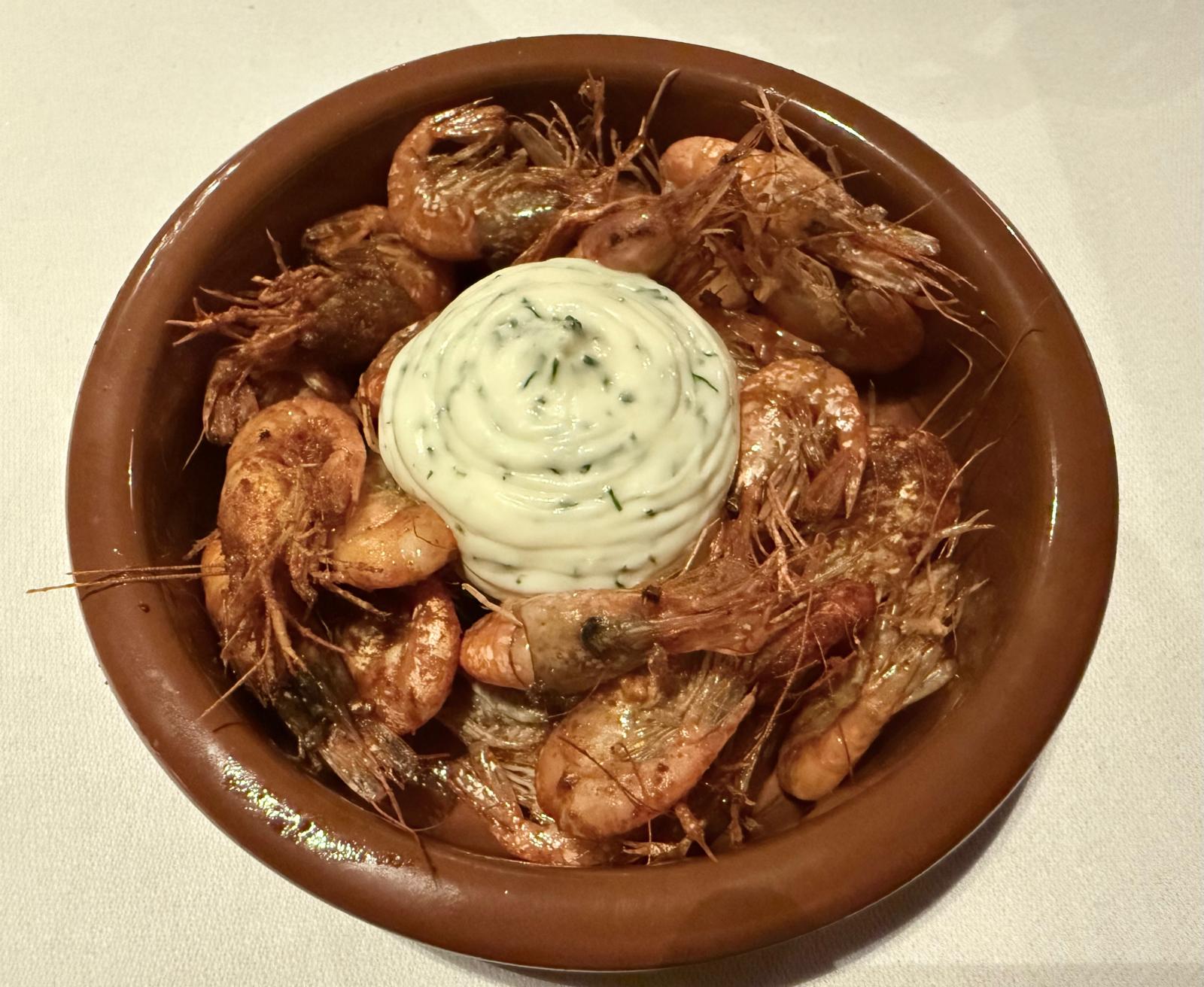 Fresh Fried shrimps